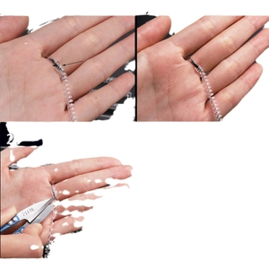 Transparent spiral ring sizer adjuster for securing loose rings on various band widths