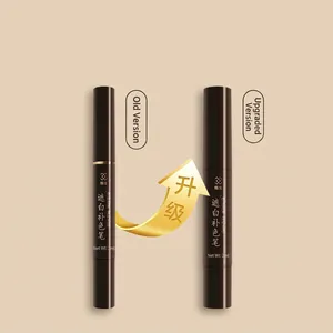 Upgraded root touch-up hair color pen for gray coverage in dark brown 2ml dispenser