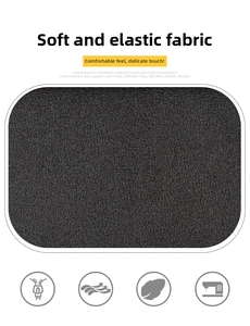Detail of soft high-elastic PU leather texture on the stylish long wallet for women