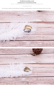 Close-up of snake ring with detailed scale textures in gold and silver steel finish