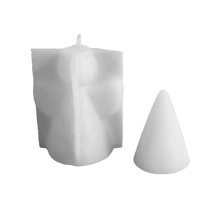 DIY silicone mold for European style hollow angel candle holder and plaster home decor