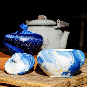 Artistic teapot and storage box silicone resin mold kit for DIY home decor crafts