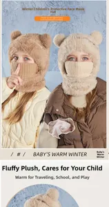 Detailed macro view of the thickened plush lining for winter windproof thermal protection