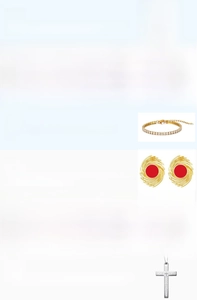 Detailed close-up showing precision vacuum plating and various jewelry inlay techniques