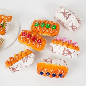 Set of 5 realistic PU squishy cupcake toys with colorful fruit jam toppings in paper cups