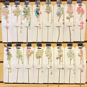 Palito Para El Cabello Estilo Chino Antiguo Aleación Resina Flor Imitación Perla Artificial Borla Elegante Hanfu Cosplay Horquilla