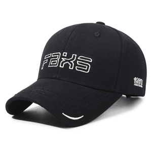 Classic black cotton baseball cap with FAXS embroidery and 1978 side logo detail