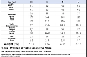 Detailed size chart for women ruffle neck viscose top with exact fabric measurements