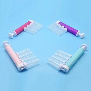 Manual Cake Airbrush Spray Gun Cake Decorating Tool Coloring Pump Plastic Duster For Baking Mousse Dessert