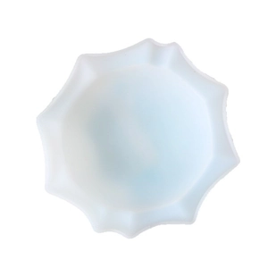 Translucent ten-point star silicone mold for DIY resin crafts and jewelry tray making