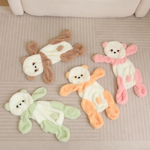 Coque De Jouet En Peluche Panda Ours Longue Semi-finie Peau Vide Taie D'oreiller Corps Animal Doux Décoration Maison Cadeau