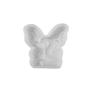 Stampo in silicone con texture di serpente e ala di farfalla per candele e sapone fai da te