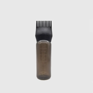 Detail view of 170ml applicator bottle showing clear capacity scales and comb nozzle