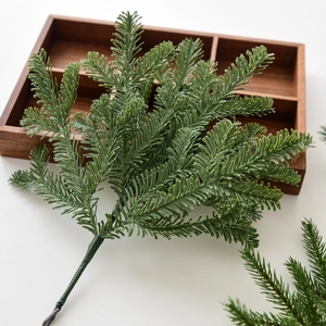 Lifelike artificial fir branches for Christmas tree decor and DIY festive arrangements