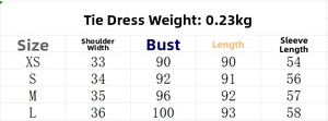 Size chart for pink lace-up dress showing shoulder, bust, and length measurements in cm