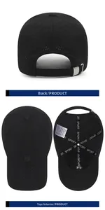 Detailed views of the breathable mesh sports cap with adjustable strap and R embroidery