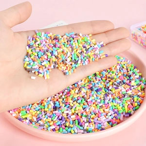 Cylindres colorés en argile polymère pour l'artisanat et la décoration de gâteaux