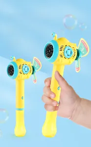 Submarine bubble wand detail with anti-slip handle and ergonomic start button