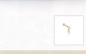 Detailed spec sheet for 925 sterling silver stud earring with cubic zirconia dimensions