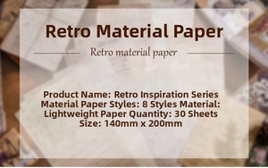 Macro detail of vintage inspiration scrapbook paper with antique manuscript design