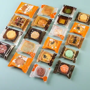 Mooncake Packaging Bags CPP PP Plastic Heat Sealable Food Grade Festive Rabbit Pattern Treat Pouches For Moon Festival