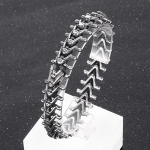 Skull Skeleton Spinal Bone Chain Bracelet Men Stainless Steel Vintage Gothic Punk Jewelry Hip Hop Rock Accessory