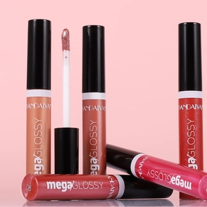 Brillant à lèvres scintillant longue durée hydratant rouge à lèvres liquide maquillage