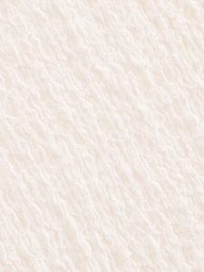 Macro shot of lightweight cream-colored pleated fabric with a soft wavy texture detail