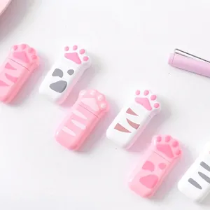 Cat Claw Correction Tape Cute Kawaii Student Stationery School Office Supplies Portable Mini White Out Tape For Writing Correction