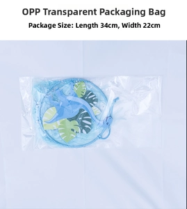 Dinosaur dream catcher in OPP packaging, measuring 34cm x 22cm for kids room decoration