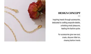 Detail of 18K gold plated clasp with adjustable extension chain on heart necklace
