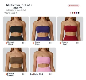 Detailed knit texture and seamless finish shown in five elegant athletic colors