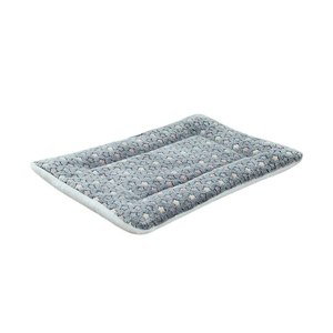 Thickened star pattern flannel pet mat for cats and dogs, warm plush cushion for winter