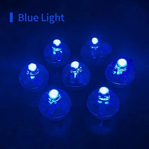 Détail des modules LED bleus pour épingles à cheveux chinoises en disposition circulaire