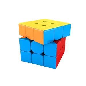 Professional 3x3 speed cube puzzle toy with vibrant colors for beginners on white background