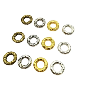 Tibetan silver alloy lucky cloud spacers in bronze, gold and silver for DIY jewelry making