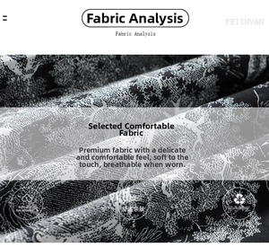Macro detail of breathable woven fabric with monochrome mountain forest landscape print