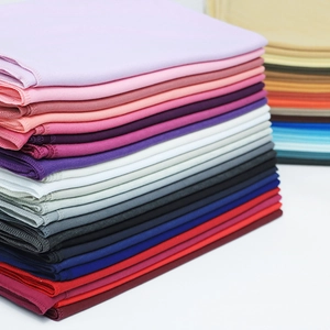 Jersey Scarf Solid Color Soft Mercerized Cotton Polyester Hijab Shawl Wrap For Women Fashion Versatile Long Headwear