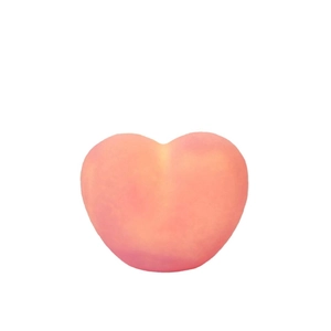 Pink heart-shaped glowing night light for romantic atmosphere and wedding gift decor