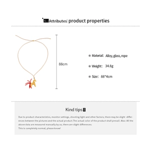 Detailed view of horse pendant necklace dimensions and material specifications