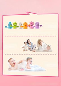 Detail showing colorful bath bomb toy surprises and parent-child interaction moments