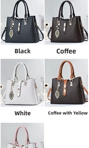 Detailed grid view showing high-capacity leather tote bags in five elegant color variants
