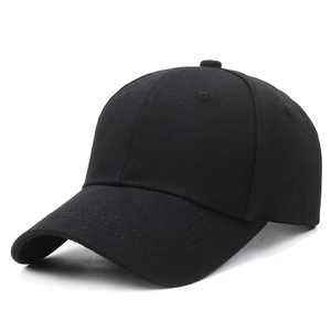 Cotton Baseball Cap Adjustable Solid Color Sun Protection Casual Sport Hat For Men Women