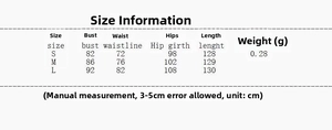 Detailed size chart table for floral print bohemian mesh maxi dress with measurements