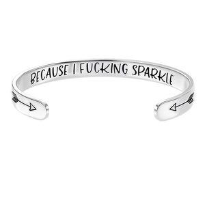Edelstahl Graviertes Armband Inspirierendes Zitat Manschette Offenes C-Form Pfeil Design Schmuck Geschenk Für Frauen Freunde