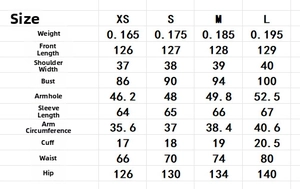 Detailed size guide for French lace chiffon dress including length, bust, and waist measurements