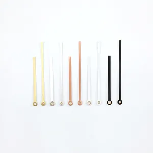 Aluminum Clock Hands Replacement Metal Hour Minute Hands For DIY Quartz Wall Clock Repair Modern Simple Style