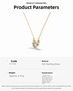 Detail view of 925 sterling silver elk horn necklace with 5mm cubic zirconia and 45cm chain