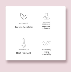 Collapsible silicone makeup brush cleaner mat showing eco-friendly and heat resistant features