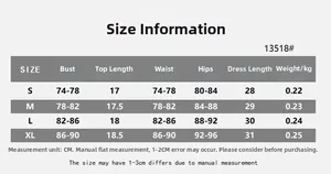 Size chart for women's PU leather two-piece set showing bust, waist, and hip measurements